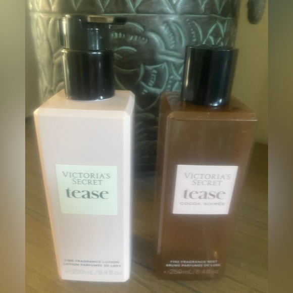 NEW VICTORIA'S SECRET TEASE & TEASE COCOA FINE FRAGRANCE LOTION SET - Picture 5 of 5